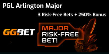 PGL Arlington Major: Risk-Free Bet + 250% Bonus at GGBet