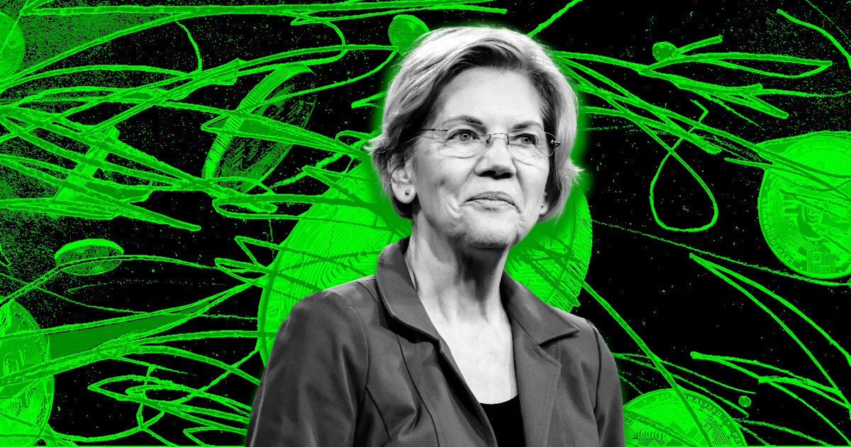 Elizabeth Warren's anti-crypto bill sees surging support from 9 more Senators