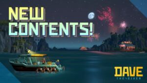 Dave the Diver's first content update will be on Switch at launch